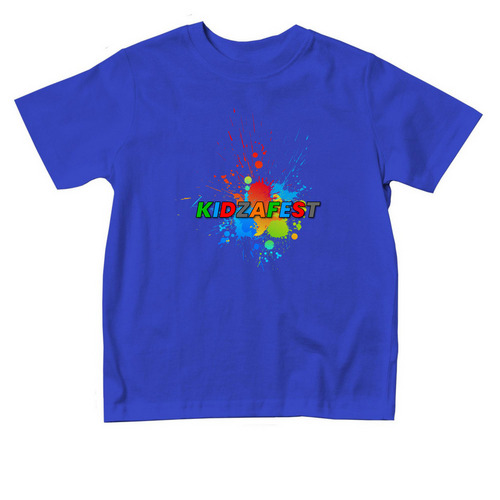 KIDZFEST, a Royal Blue Toddler Tee
