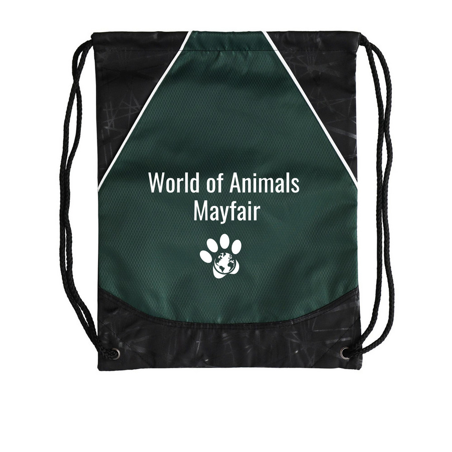 World of Animals Drawstring bag&nbsp;, a Forest Green Rival Cinch Pack