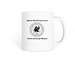 NVRA Logo and Motto Mug, a White Coffee Mug