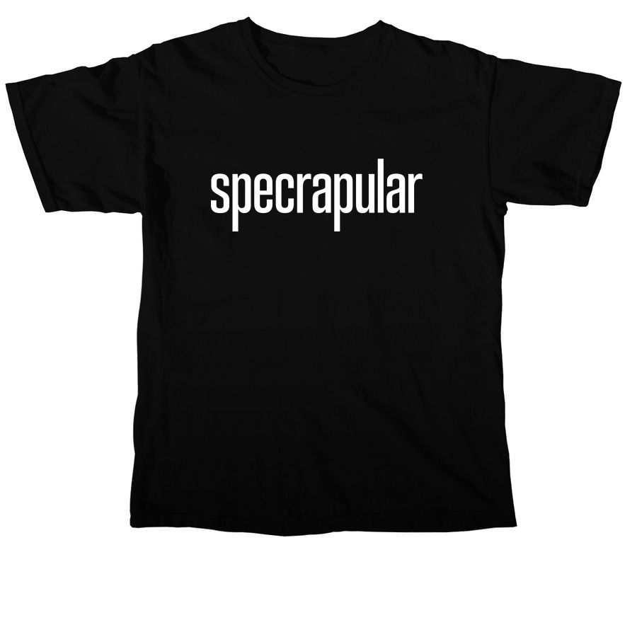 Specrapular Tops, a Black Comfort Colors Unisex Tee