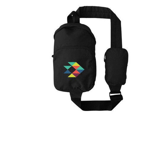 MESBA Logo Sling Bag, a Black Grove Sling Bag