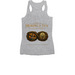 The Morph & Ivy Collective, a Athletic Heather Women's Racerback (back-view)