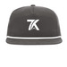Classic Hats, a Charcoal/ White Printed Umpqua Snapback Cap