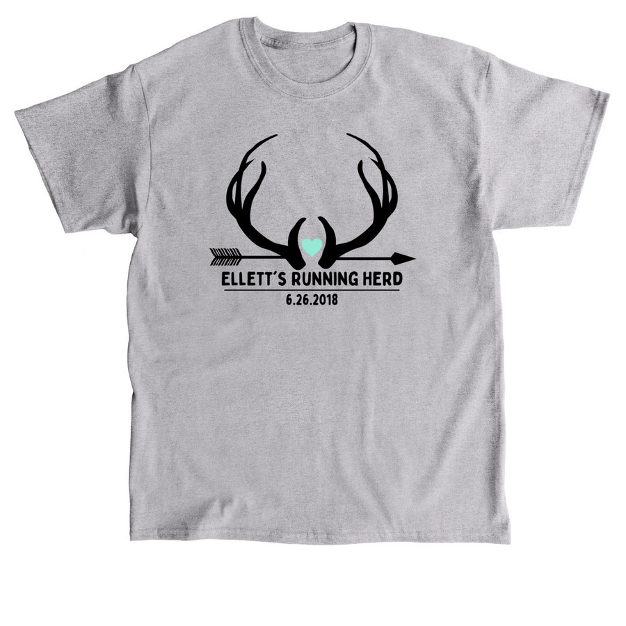 Ellett's Running Herd, a Sport Grey Classic Unisex Tee
