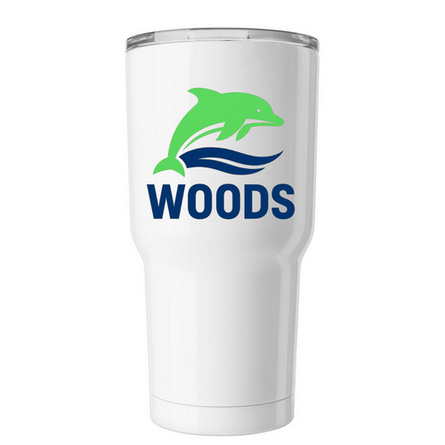 Insulated tumber, a White Insulated Tumbler