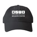 Classic Logo Baseball Caps, a Black Printed Pigment Dye Baseball Cap