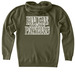 RhP Global, a Army Heavyweight Zip Up Hoodie (back-view)