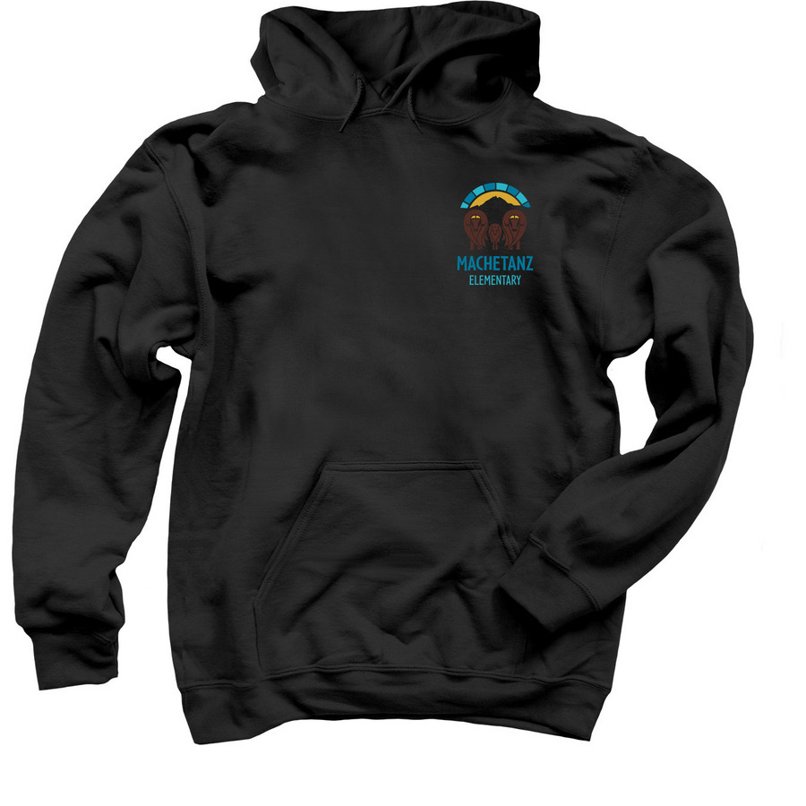 Tops, a Black Pullover Hoodie