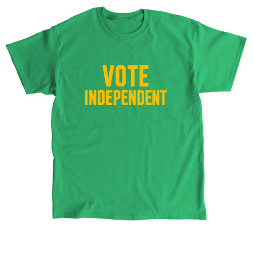 Vote Independent, a Irish Green Classic Unisex Tee