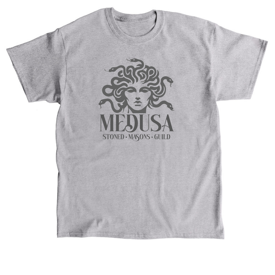 MEDUSA-Stoned Masons, a Sport Grey Classic Unisex Tee