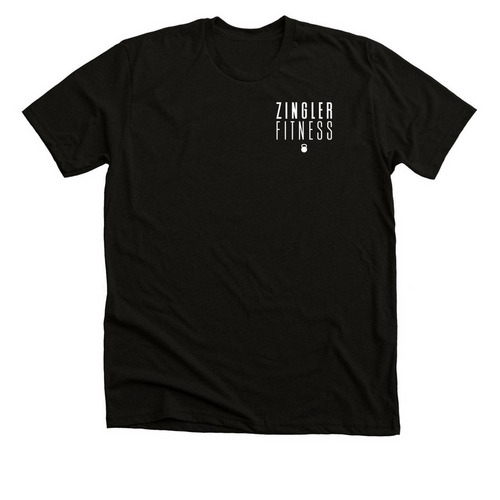 Zingler Fitness- Glute Garage, a Solid Black Blend Premium Unisex Tee