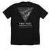 Top Player - Light on Dark, a Solid Black Blend Premium Unisex Tee (back-view)