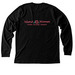 Fall 2026 Limited Edition Long Sleeve, a Black Heather Premium Long Sleeve Tee (back-view)