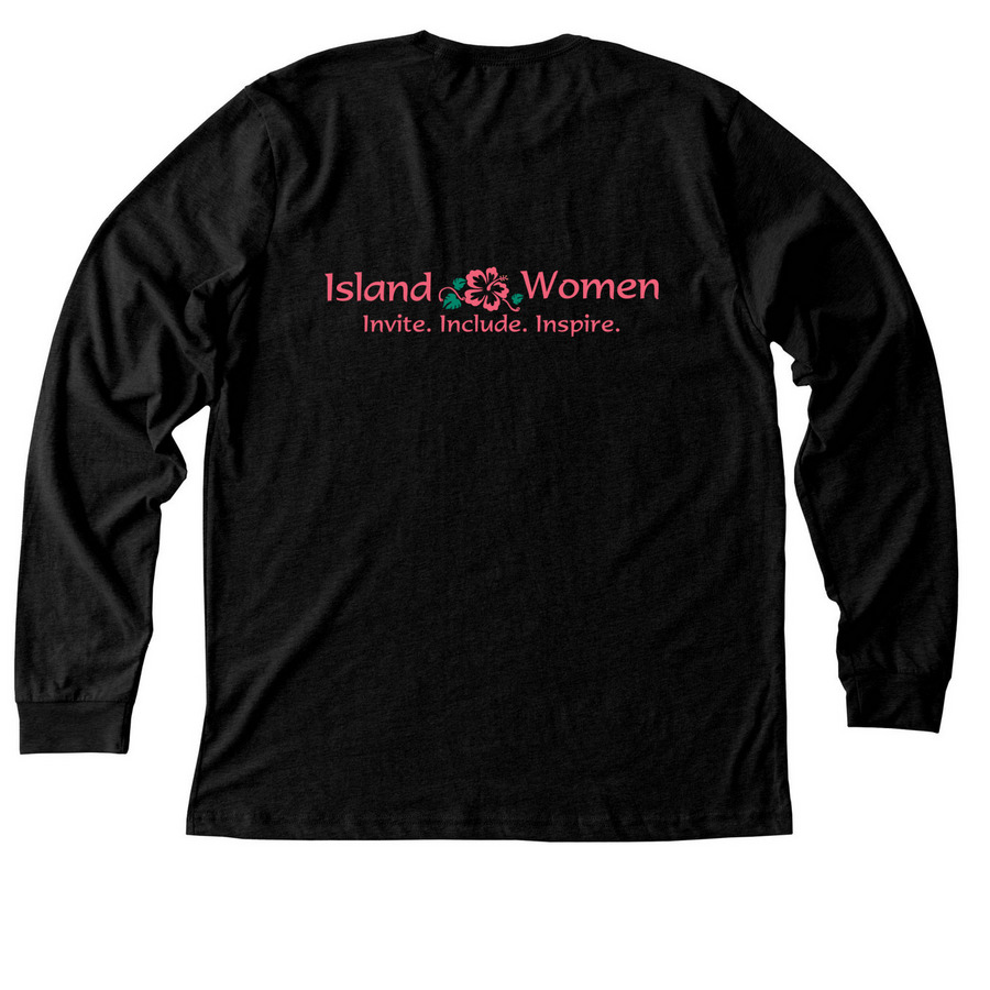 Fall 2026 Limited Edition Long Sleeve, a Black Heather Premium Long Sleeve Tee (back-view)