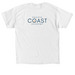Basic Wave - White, a White Classic Unisex Tee (back-view)
