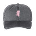 Warren "Starkville, MS" Art Fill Cap, a Black Printed Pigment Dye Baseball Cap