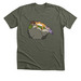 Leopard Gecko (APSR?s Yoshi), a Heather Military Green Premium Unisex Tee