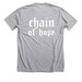 Feral - white, a Athletic Heather Premium Unisex Tee (back-view)