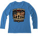 Honor. Service. Sacrifice, a Azure Blue Allmade Eco Triblend Women?s Long Sleeve Tee (back-view)