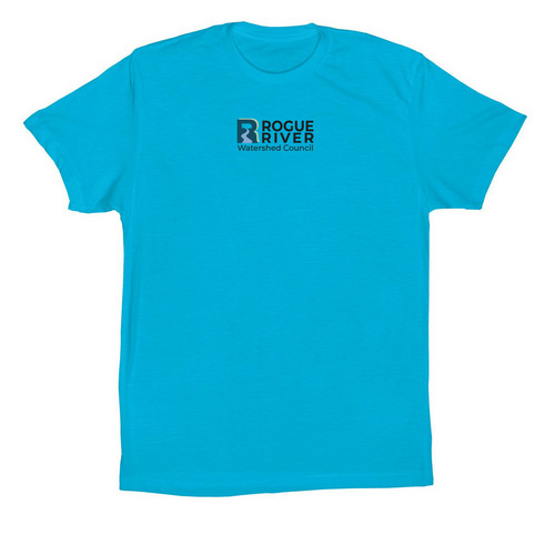 Bright Cottons, a Turquoise Premium Cotton Tee