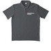 Collars, a Iron Grey Unisex Performance Polo