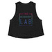 Your go-to crop tank, a Solid Black Blend Women?s Cropped Racerback Tank