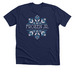 Frozen Jr. Collection, a Solid Navy Blend Premium Unisex Tee