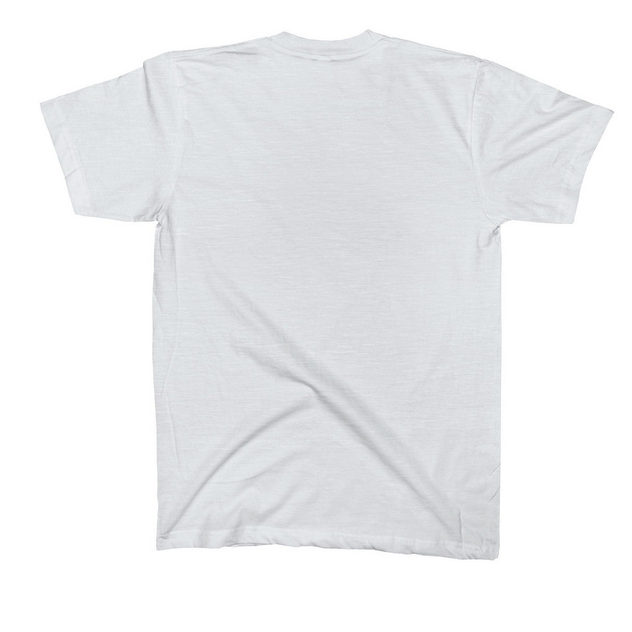 Certified Hooper, a White American Apparel Fine Jersey Cotton Tee (back-view)