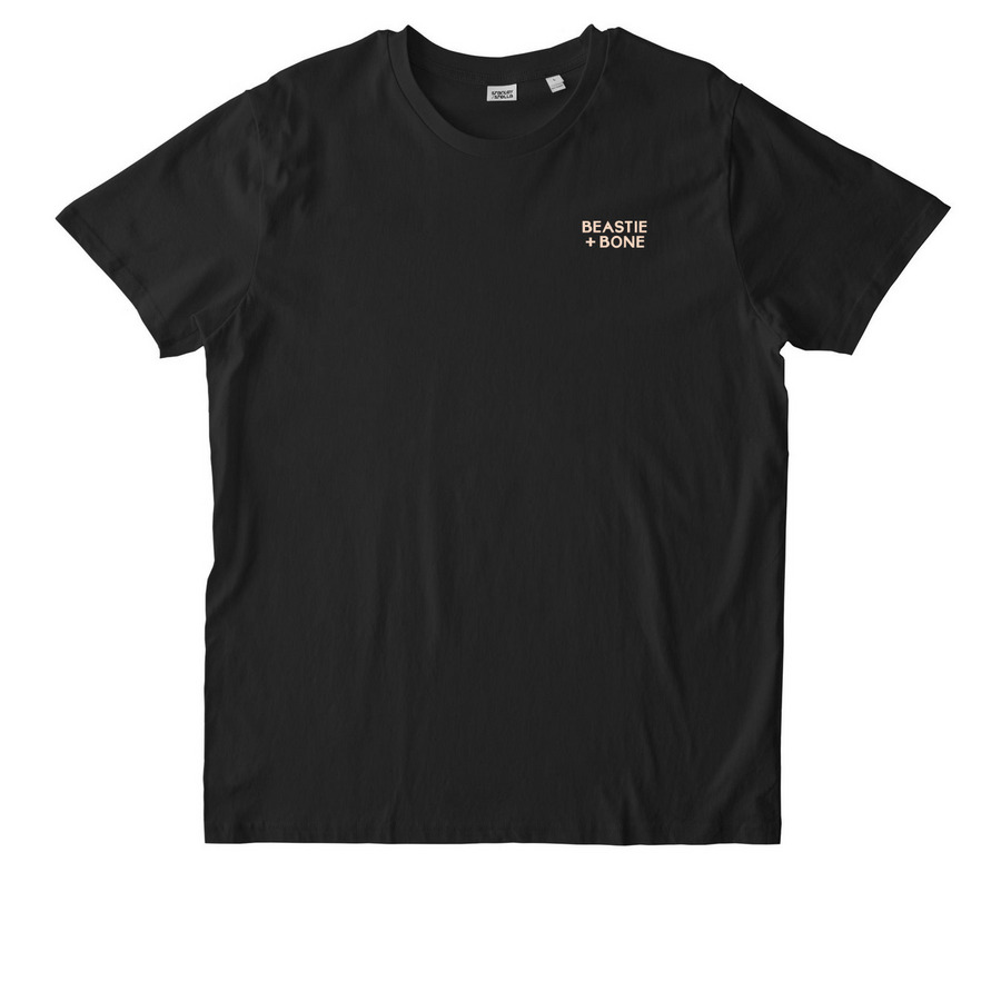 Direwolf and Dogwood, a Black Stanley/Stella Unisex Rocker Tee