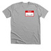 Fill-in Nametag Tee, a Athletic Heather Premium Unisex Tee