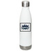 PAHA Water Bottle, a White Stainless Steel Water Bottle
