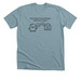 Talk, Don't Ghost, Your Feelings, a Heather Blue Lagoon Premium Unisex Tee