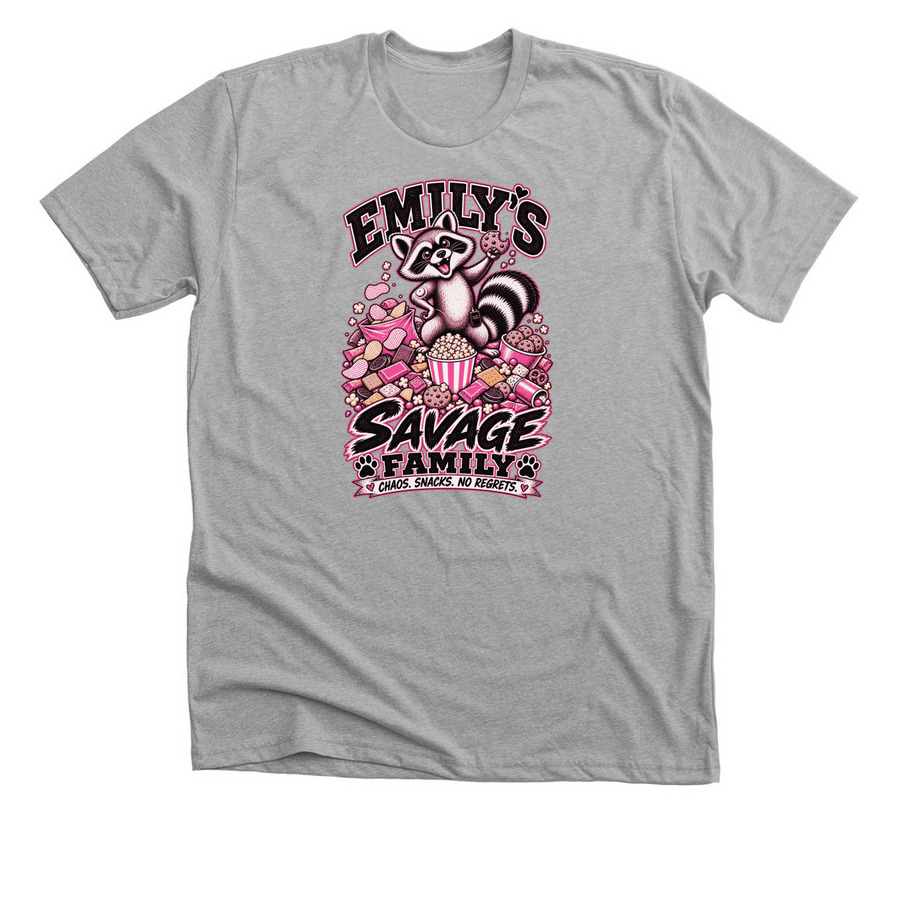 Emily's T1D walk Shirts&nbsp;, a Athletic Heather Premium Unisex Tee