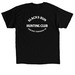 The Steep Road, a Black Classic Unisex Tee (back-view)