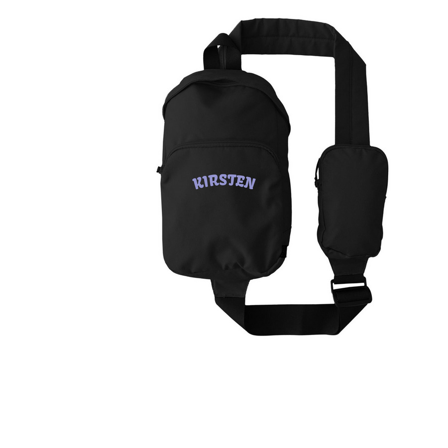 Personalized Sling Bags, a Black Grove Sling Bag
