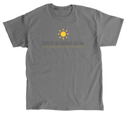 Diabetes Network of Arizona&nbsp;, a Charcoal Classic Unisex Tee
