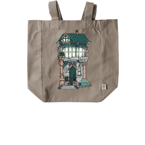 ??? Pet Sanctuary Tote, a Pumice Recycled Cotton Tote Bag