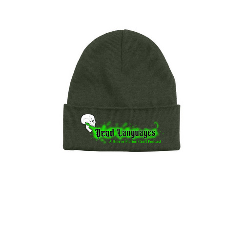 Dead Languages Podcast - No Bones About It, a Alpine Printed Base Camp Beanie