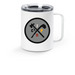 CIPR Travel Mug, a White Stainless Steel Travel Mug