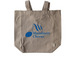 Dark Logo Totes, a Pumice
