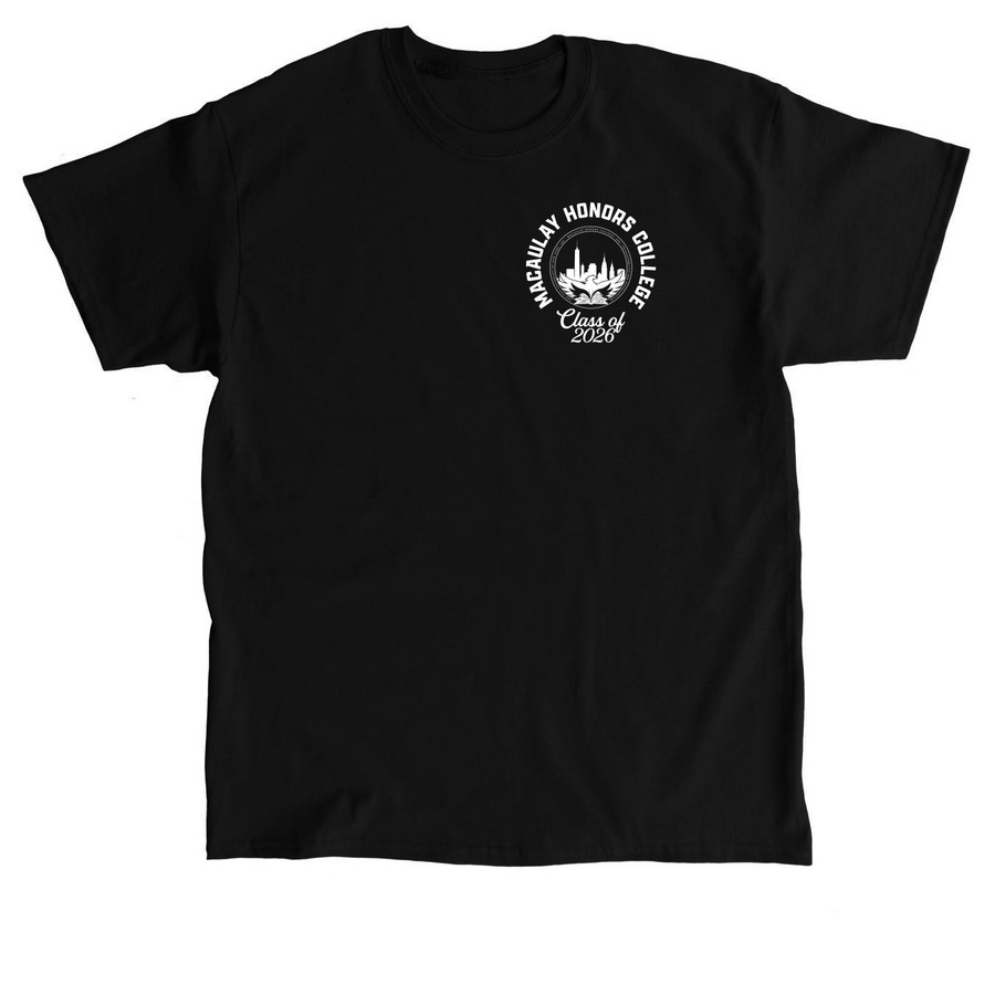 Class of 2026!, a Black Classic Unisex Tee