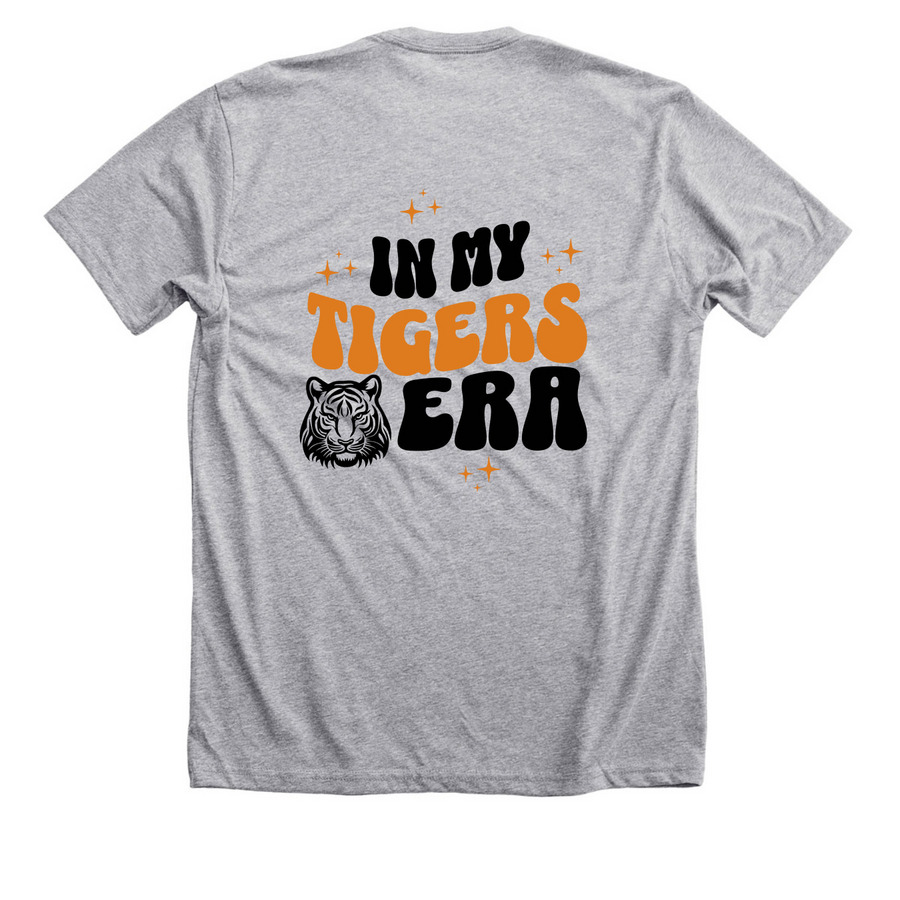 Tiger store, a Athletic Heather Premium Unisex Tee (back-view)