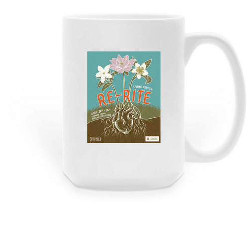 Re-Rite Mugs, a White Large Coffee Mug