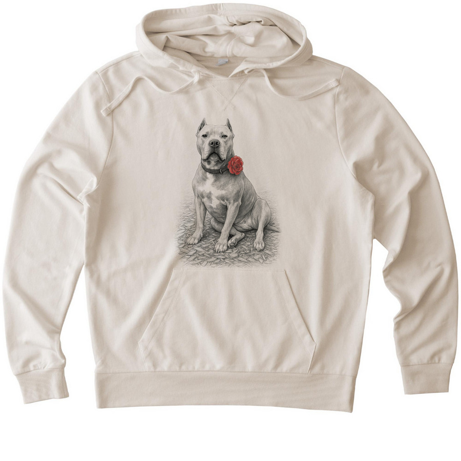 BAN BREEDING - SALLY, a White Sand Allmade Organic French Terry Pullover Hoodie