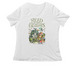 Read to Your Creatures, a White Women's Relaxed V-Neck Tee