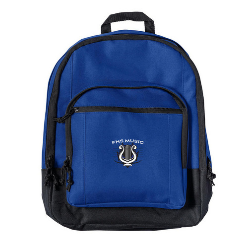 FHS Music Backpack, a Twilight Blue Everyday Backpack