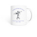 25th Anniversary Mug, a White Coffee Mug