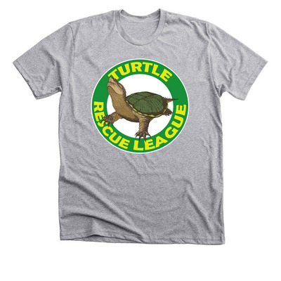 Turtle Rescue League Shirts, a Athletic Heather Premium Unisex Tee