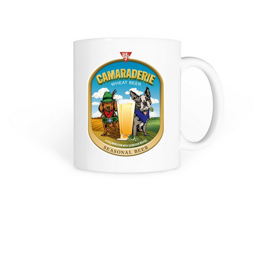 Camaraderie Mug, a White Coffee Mug