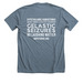Fighting For Rare, a Heather Slate Premium Unisex Tee (back-view)